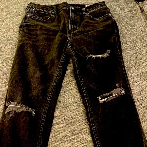 COPY - Free people distressed denim size 30 - Picture 1 of 8
